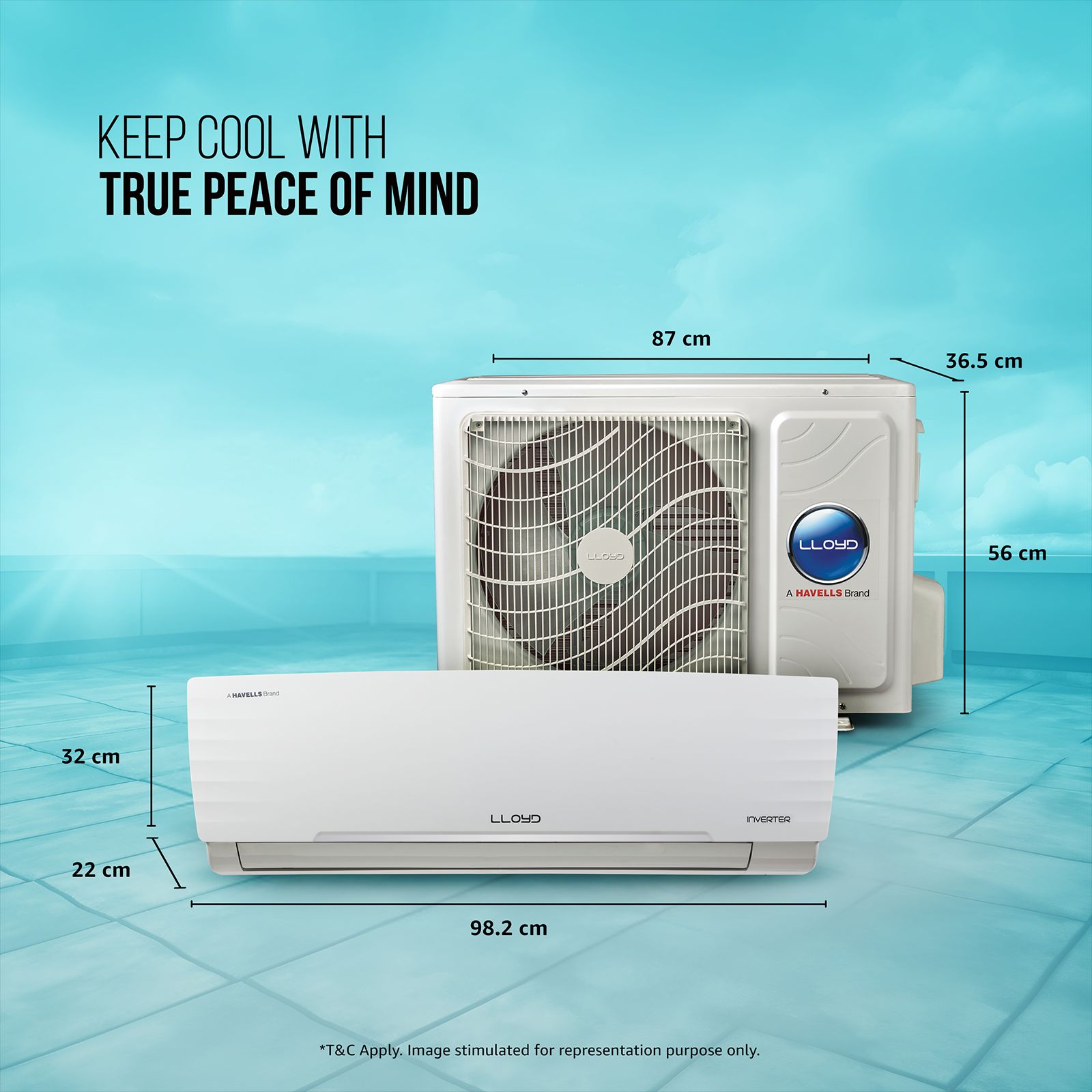 LLOYD 5 in 1 Convertible 1.5 Ton 3 Star Inverter Split Smart AC with Wi-Fi Ready (2025 Model, Copper Condenser, GLS18I3FWAGC)_9