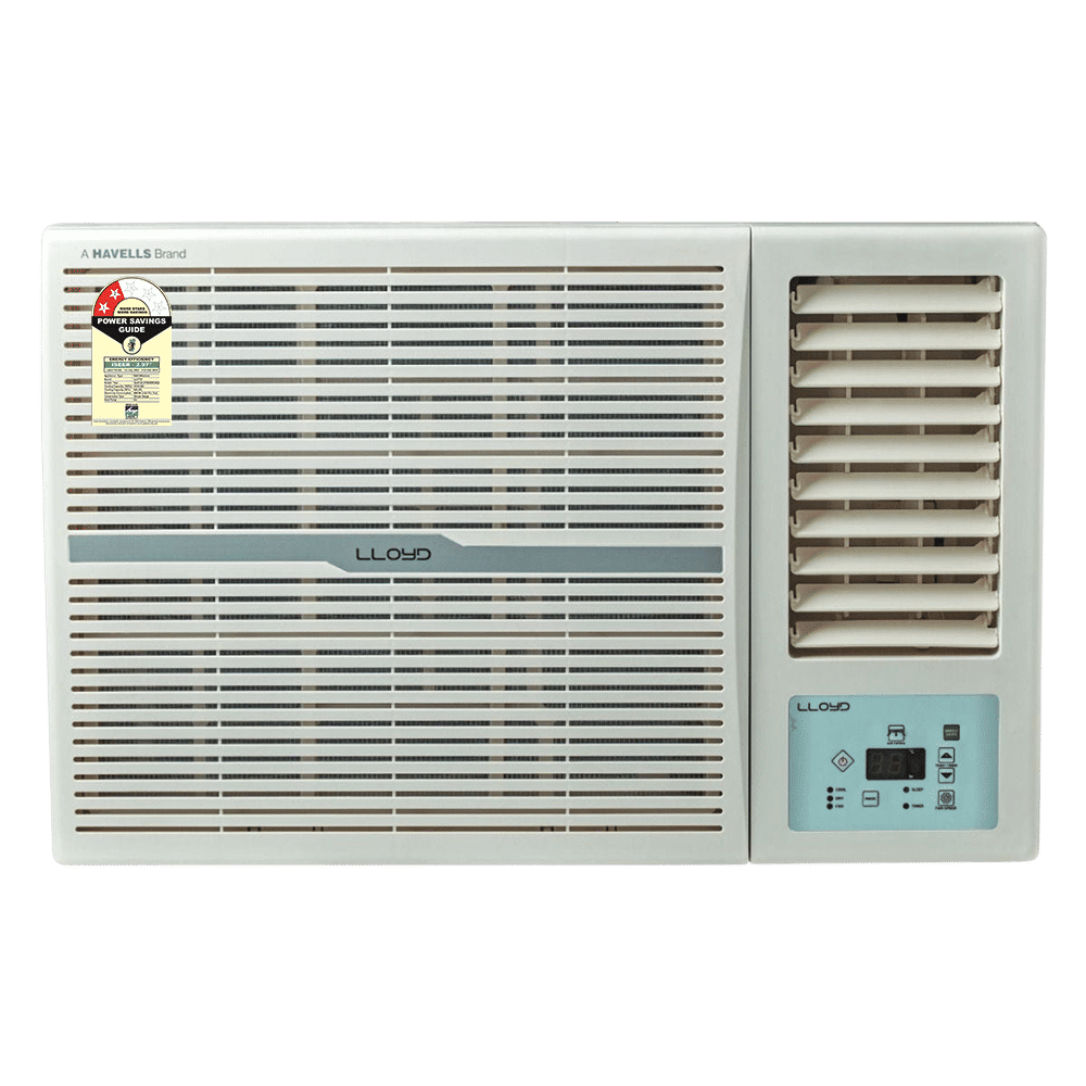 LLOYD EW 1 Ton 2 Star Fixed Speed Window AC (Copper Condenser, Clean Air Filter, GLW12C2YWSEW)_1