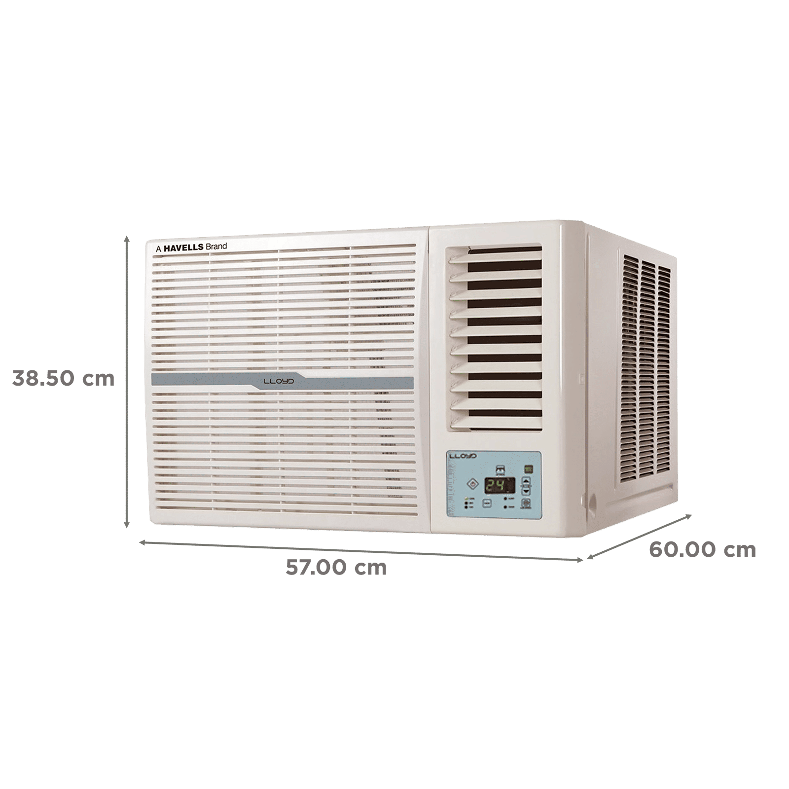 LLOYD EW 1 Ton 2 Star Fixed Speed Window AC (Copper Condenser, Clean Air Filter, GLW12C2YWSEW)_4