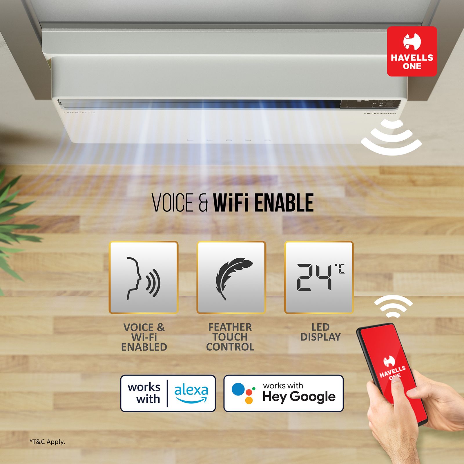 LLOYD 6 in 1 Convertible 1.5 Ton 5 Star Inverter Window Smart AC with Wi-Fi Enabled (2025 Model, Copper Condenser, GLW18V5FWTBR)_8