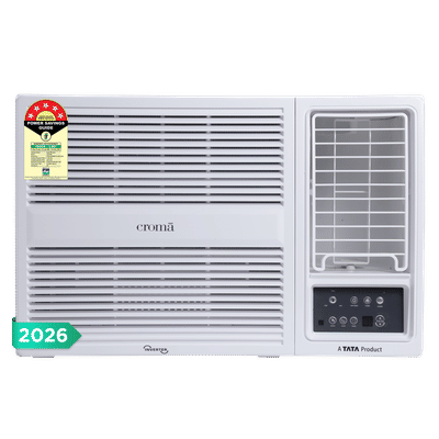 Croma 1.5 Ton 5 Star Inverter Window AC (2026 Model, Copper Condenser, Dust Filter, CRLA018WIF193395)