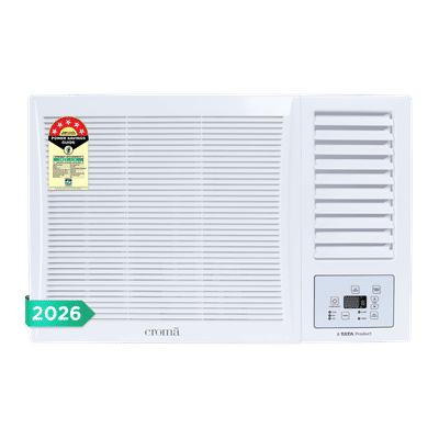 Croma 1.5 Ton 5 Star Inverter Window AC (2026 Model, Copper Condenser, Dust Filter)