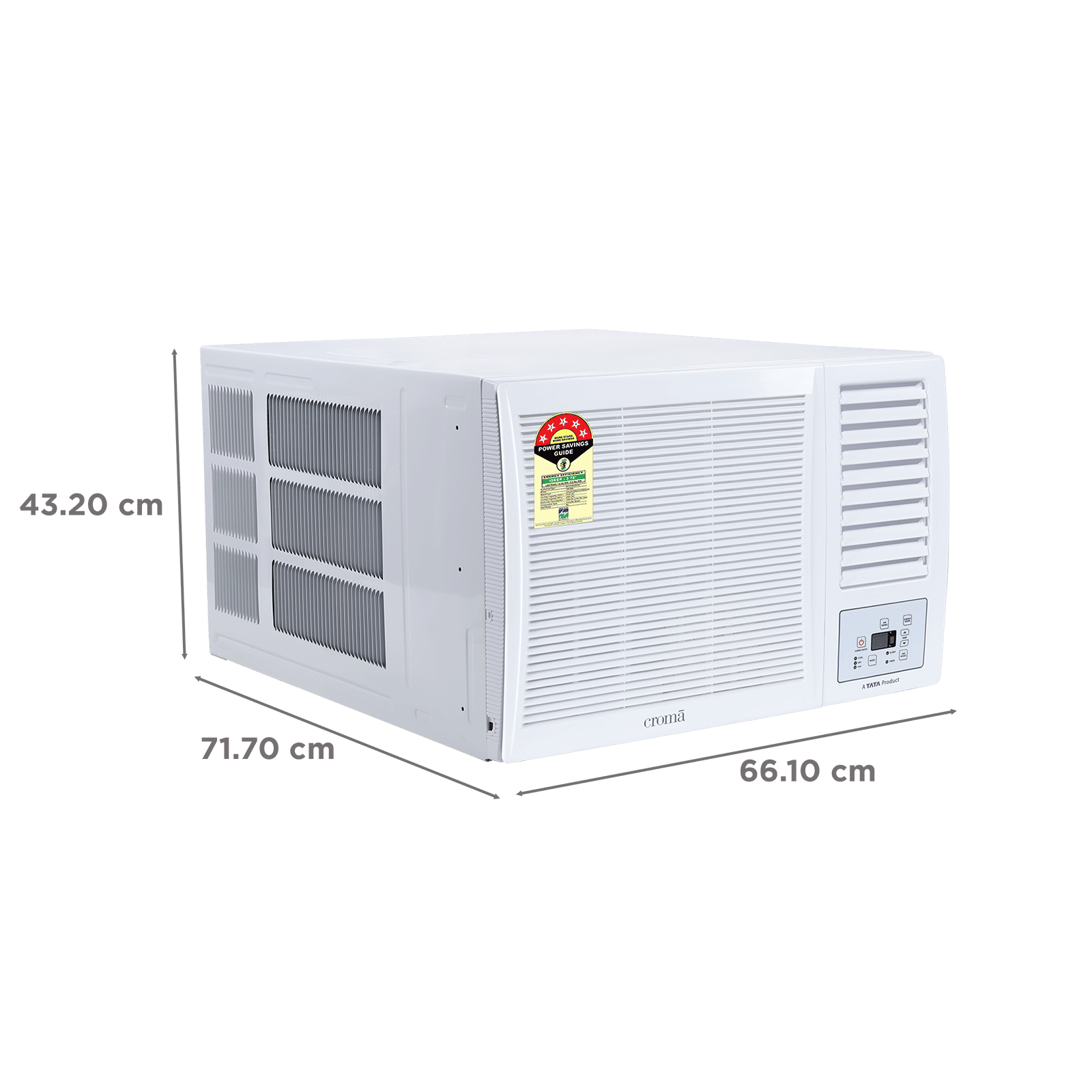 Croma 1.5 Ton 5 Star Inverter Window AC (2026 Model, Copper Condenser, Dust Filter) Croma 1.5 Ton 5 Star Inverter Window AC (2026 Model, Copper Condenser, Dust Filter)_3