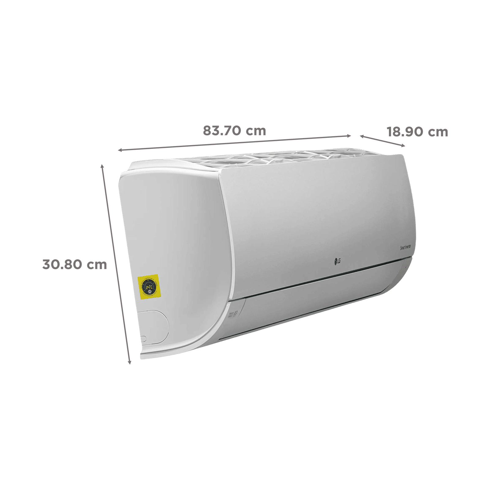 LG 6 in 1 Convertible 1 Ton 3 Star Inverter Split AC with Monsoon Comfort Feature (2025 Model, Copper Condenser, ASQ12YNXEAMLG) LG 6 in 1 Convertible 1 Ton 3 Star Inverter Split AC with Monsoon Comfort Feature (2025 Model, Copper Condenser, ASQ12YNXEAMLG)_3