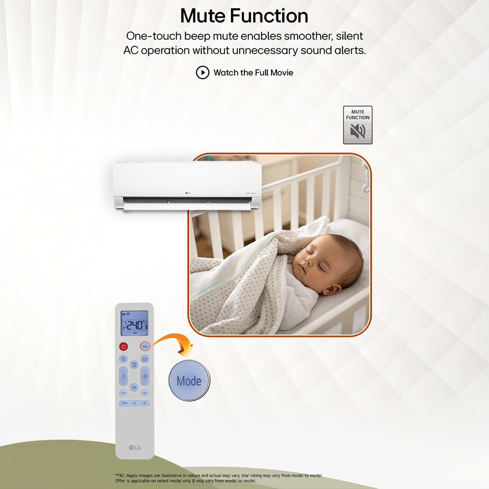 LG 6 in 1 Convertible 1.5 Ton 5 Star Inverter Split AC with 4 Way Swing (Copper Condenser, AS-Q19ANZE.AMLG)_10