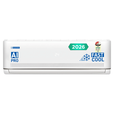 Blue Star M Series 5 in 1 Convertible 1 Ton 3 Star Inverter Split AC with AI Pro (2026 Model, Copper Condenser, IA312MXU)