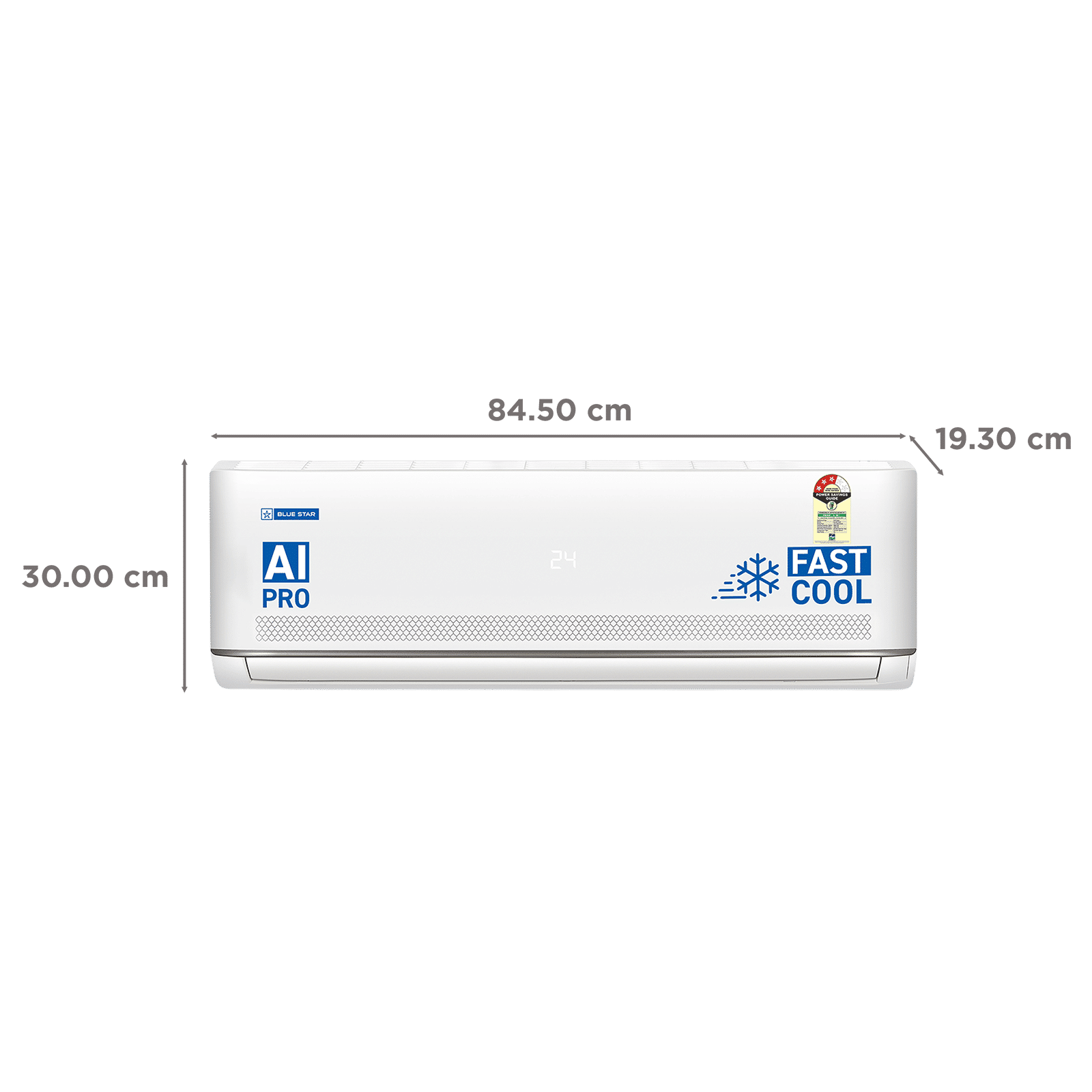 Blue Star M Series 5 in 1 Convertible 1 Ton 3 Star Inverter Split AC with AI Pro (2026 Model, Copper Condenser, IA312MXU) Blue Star M Series 5 in 1 Convertible 1 Ton 3 Star Inverter Split AC with AI Pro (2026 Model, Copper Condenser, IA312MXU)_3