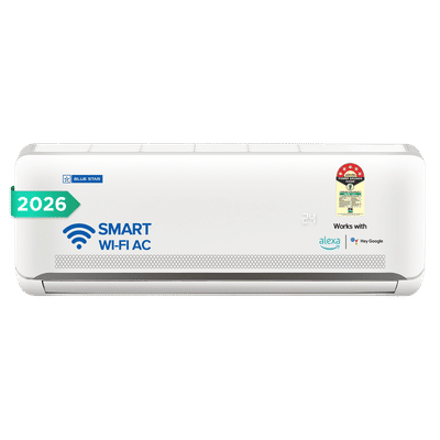 Blue Star N Series Convertible 1 Ton 5 Star Inverter Split Smart AC with Voice Command Technology (2026 Model, Copper Condenser, IA512NXUS)