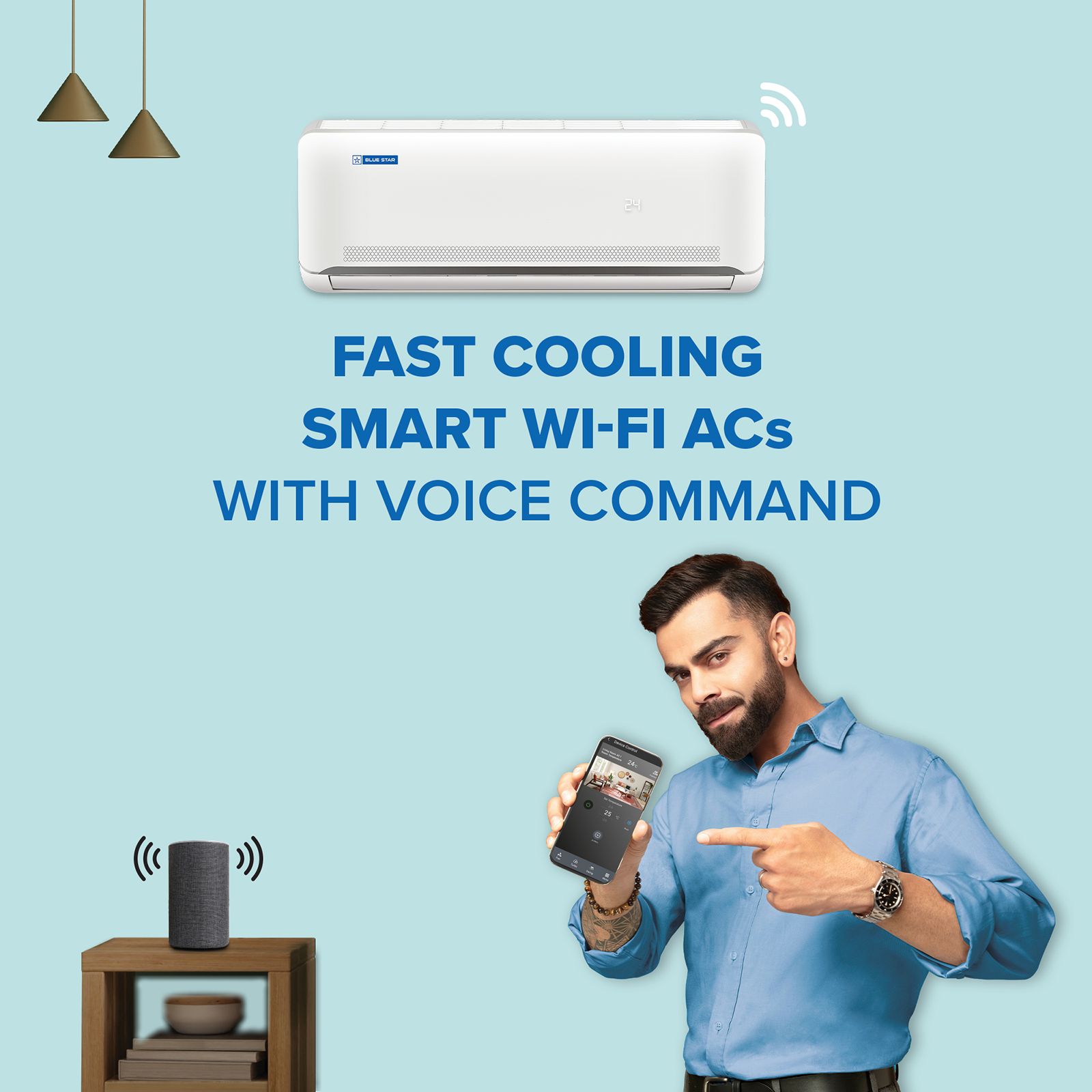 Blue Star N Series Convertible 1 Ton 5 Star Inverter Split Smart AC with Voice Command Technology (2026 Model, Copper Condenser, IA512NXUS) Blue Star N Series Convertible 1 Ton 5 Star Inverter Split Smart AC with Voice Command Technology (2026 Model, Copper Condenser, IA512NXUS)_12