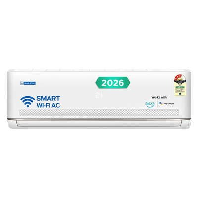 Blue Star M Series 5 in 1 Convertible 1.5 Ton 3 Star Inverter Split Smart AC with Voice Command Technology (2026 Model, Copper Condenser, IA318MXUS)