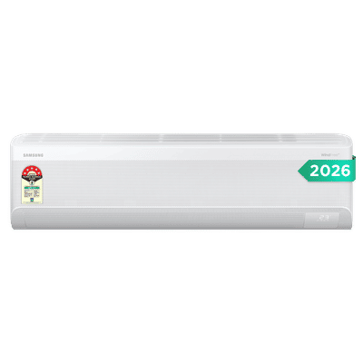 SAMSUNG AR60 5 in 1 Convertible 1.5 Ton 5
                      Star Inverter Split Smart AC with Voice Assistant
                      (2026 Model, Copper Condenser, AR60H18D15WNNA)