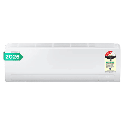 SAMSUNG 5 in 1 Convertible 1.5 Ton 3 Star Inverter Split Smart AC with Bespoke AI (Copper Condenser, AR50F19D1XH)