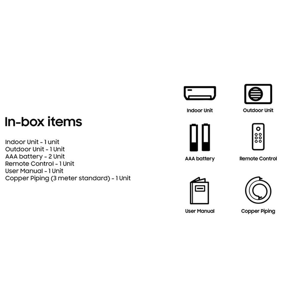SAMSUNG 5 in 1 Convertible 1.5 Ton 3 Star Inverter Split Smart AC with Bespoke AI (Copper Condenser, AR50F19D1XH) SAMSUNG 5 in 1 Convertible 1.5 Ton 3 Star Inverter Split Smart AC with Bespoke AI (Copper Condenser, AR50F19D1XH)_8
