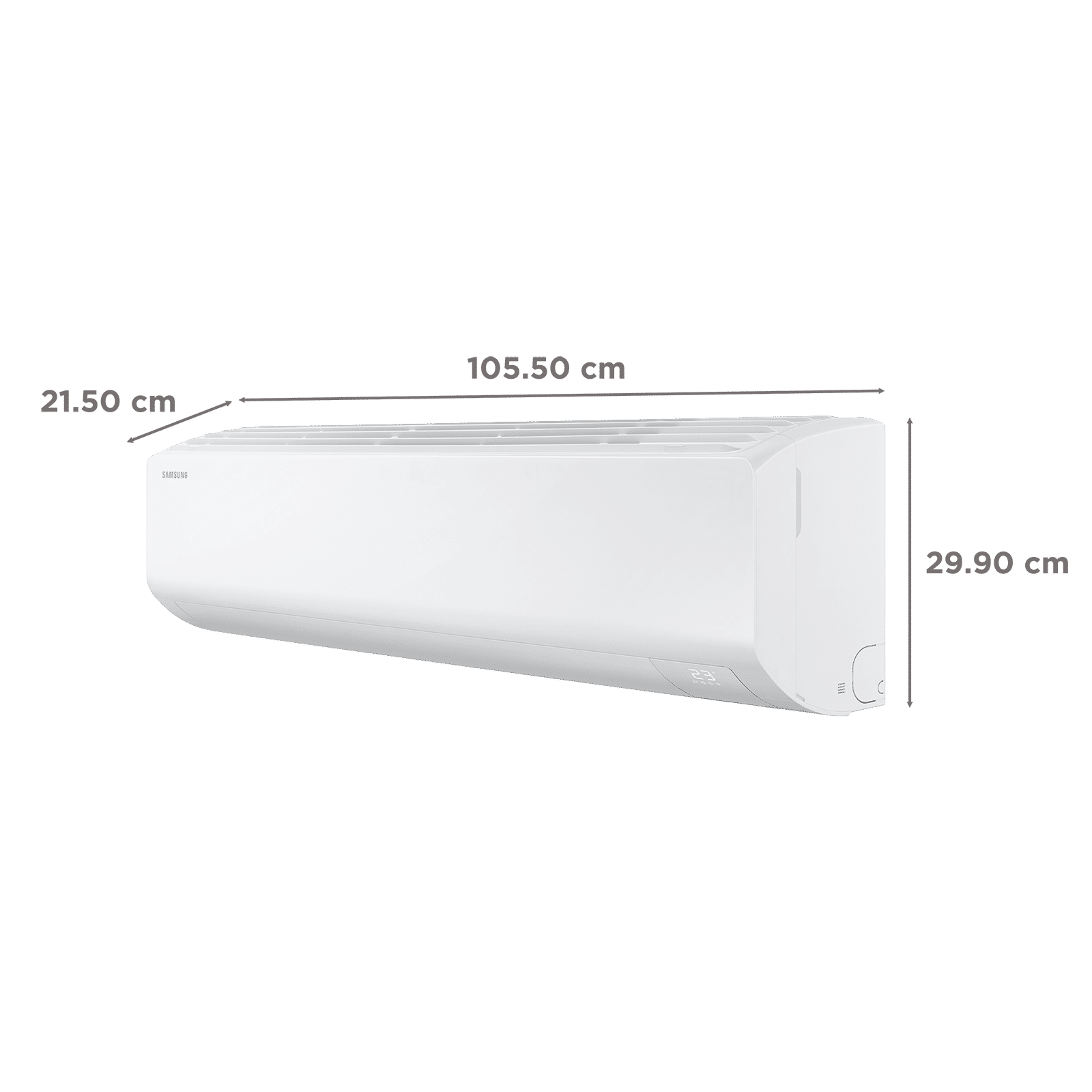 SAMSUNG AR50 5 in 1 Convertible 2 Ton 3 Star Inverter Split Smart AC with 4 Way Swing (2026 Model, Copper Condenser, AR50H24D1XH)_3