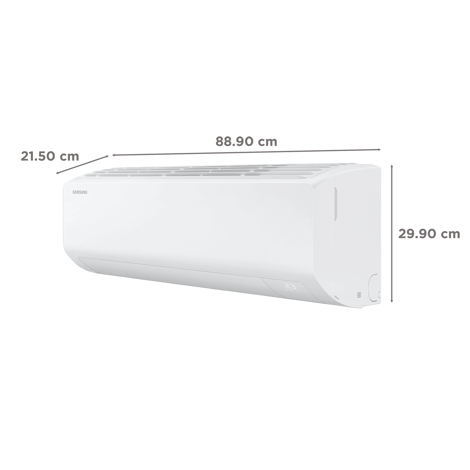 SAMSUNG AR50 5 in 1 Convertible 1 Ton 5 Star Inverter Split Smart AC with AI Energy Mode (2026 Model, Copper Condenser, AR50H12D1ZH)_3