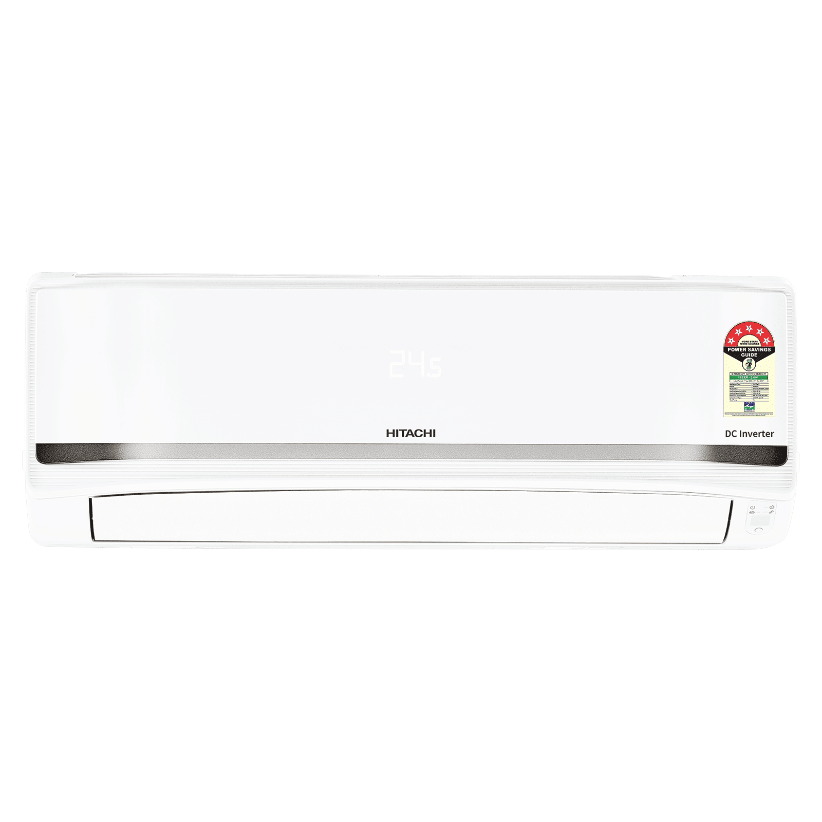 HITACHI Yoshi 5500STXL Convertible 1 Ton 5 Star Inverter Split AC with Anti Bacterial SuperFine Mesh Filter (Copper Condenser, RAS.V512PCDIST)_1