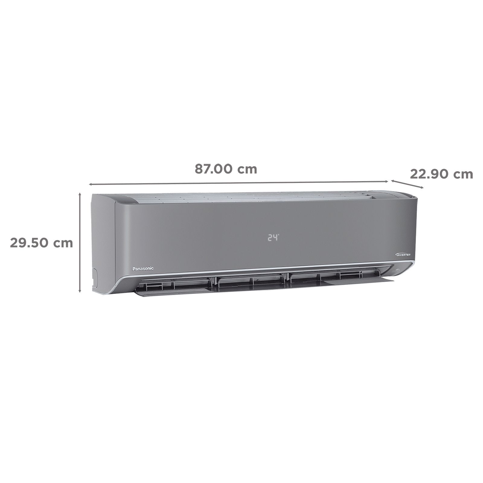 Panasonic HU 8 in 1 Convertible 1 Ton 5 Star Inverter Split Smart AC with Voice Assistant (2026 Model, Copper Condenser, CS/CU-HU12CKY5FM-P) Panasonic HU 8 in 1 Convertible 1 Ton 5 Star Inverter Split Smart AC with Voice Assistant (2026 Model, Copper Condenser, CS/CU-HU12CKY5FM-P)_3