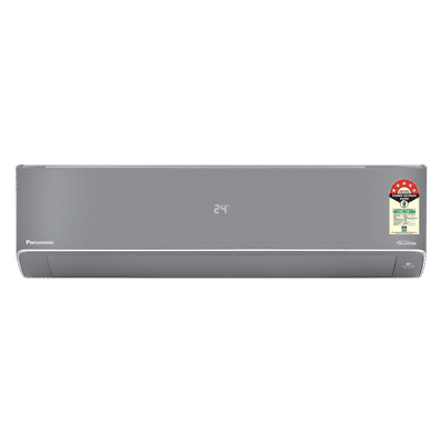 Panasonic HU 8 in 1 Convertible 1.5 Ton 5 Star Inverter Split Smart AC with Voice Assistant (2026 Model, Copper Condenser, CS/CU-HU18CKY5XFMH-P)