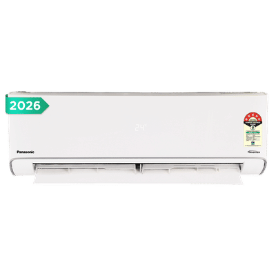 Panasonic EU 8 in 1 Convertible 1 Ton 5 Star
                      Inverter Split Smart AC with Voice Assistant (2026
                      Model, Copper Condenser, CS/CU-EU12CKY5FM)