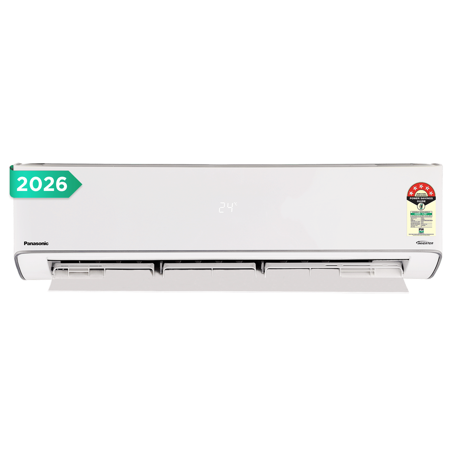 Panasonic EU 8 in 1 Convertible 2 Ton 5 Star Inverter Split Smart AC with Voice Assistant (2026 Model, Copper Condenser, CS/CU-EU24CKY5FM)_1