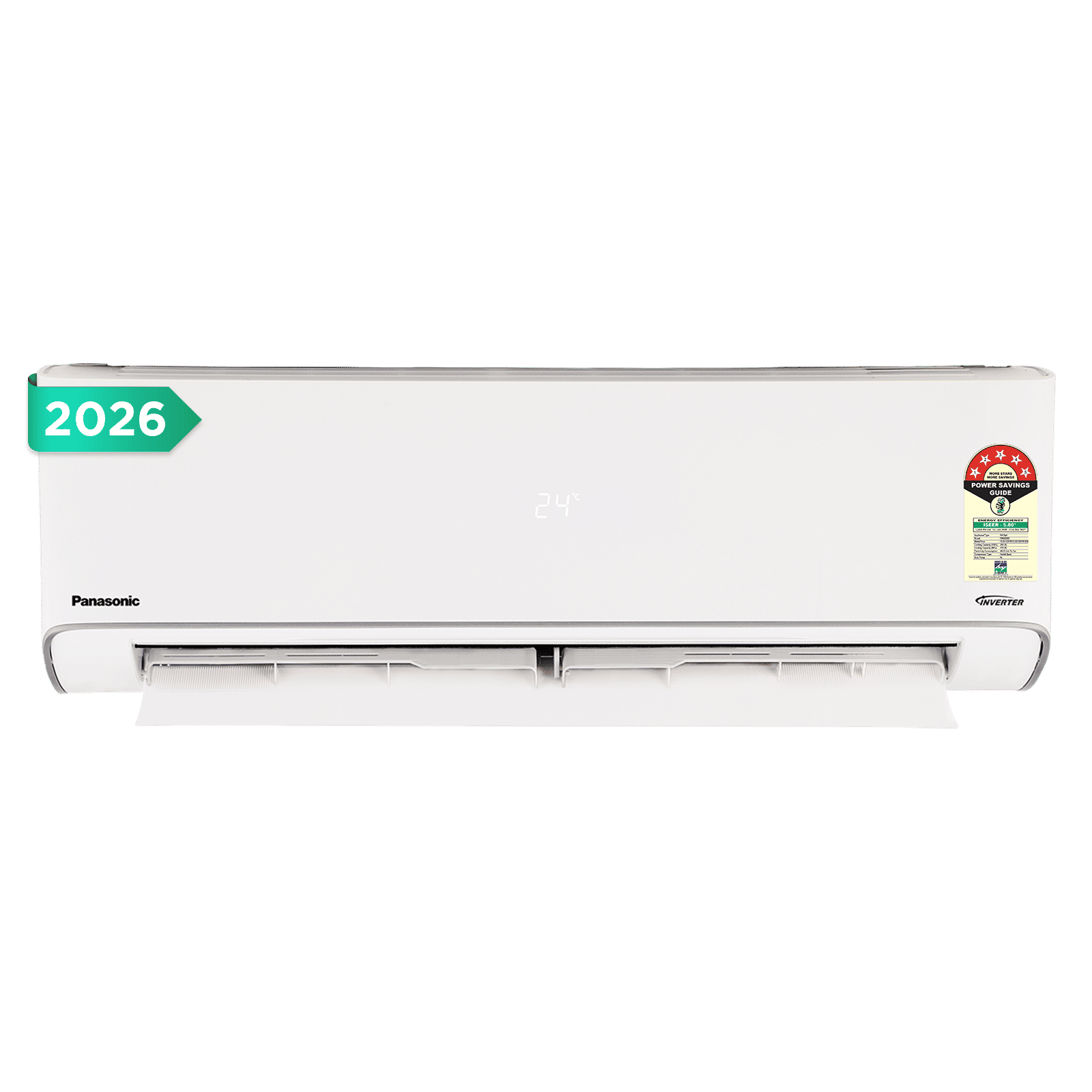 Panasonic EU 8 in 1 Convertible 1 Ton 5 Star Inverter Split AC with PM 0.1 Filter (2026 Model, Copper Condenser, CS/CU-EU12CKY5F) Panasonic EU 8 in 1 Convertible 1 Ton 5 Star Inverter Split AC with PM 0.1 Filter (2026 Model, Copper Condenser, CS/CU-EU12CKY5F)_1
