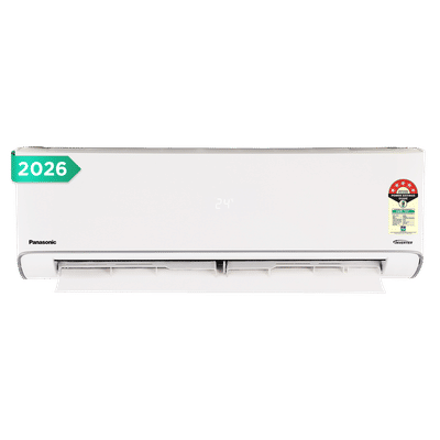 Panasonic EU 8 in 1 Convertible 1 Ton 5 Star Inverter Split AC with PM 0.1 Filter (2026 Model, Copper Condenser, CS/CU-EU12CKY5F)