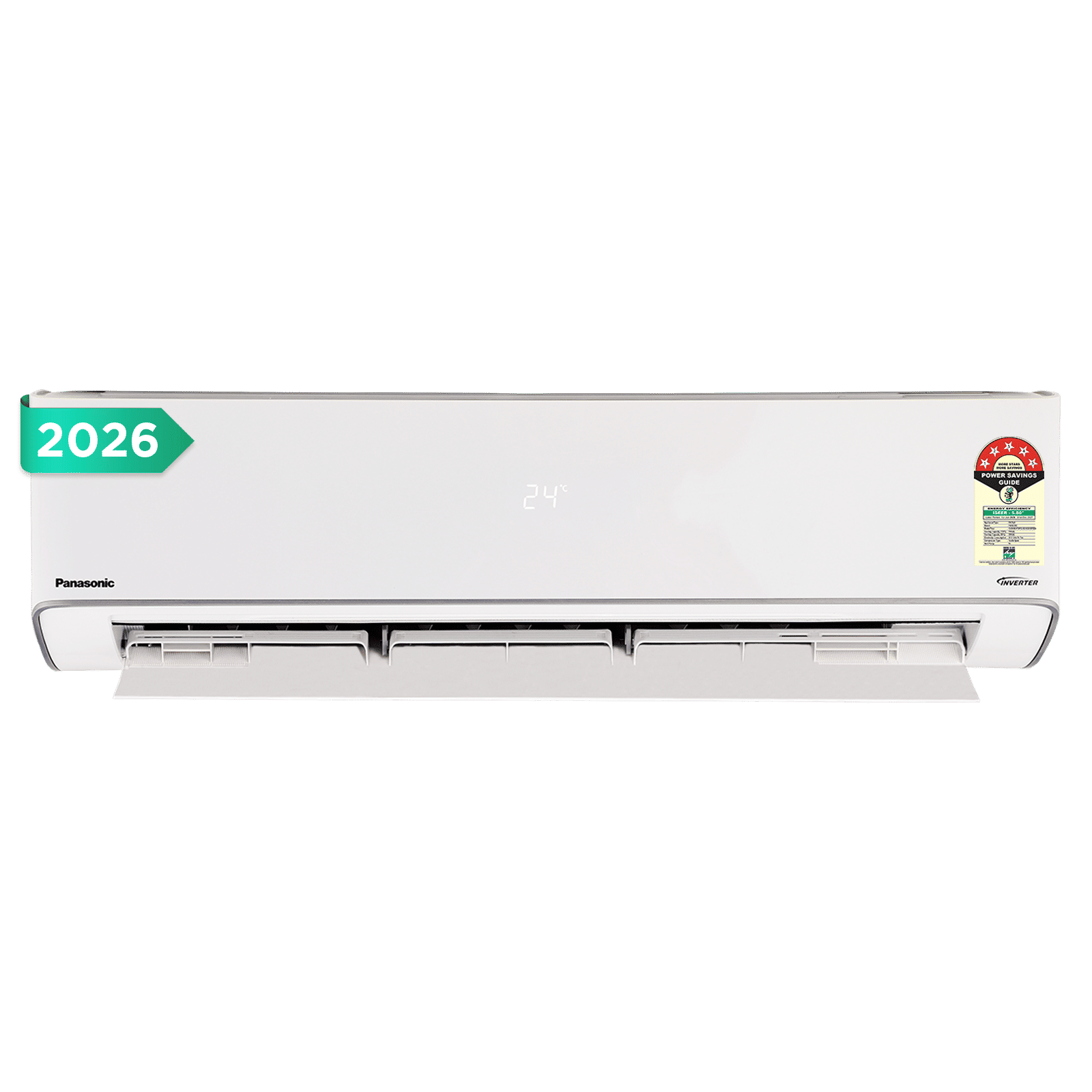 Panasonic EU 8 in 1 Convertible 1.5 Ton 5 Star Inverter Split AC with PM 0.1 Filter (2026 Model, Copper Condenser, CS/CU-EU18CKY5XF) Panasonic EU 8 in 1 Convertible 1.5 Ton 5 Star Inverter Split AC with PM 0.1 Filter (2026 Model, Copper Condenser, CS/CU-EU18CKY5XF)_1