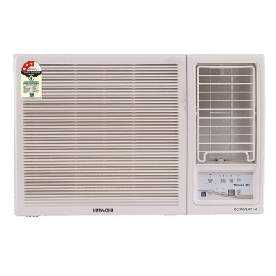 HITACHI Shizuka 1.5 Ton 3 Star Inverter
                      Window AC (Copper Condenser, RAW318HIEO)