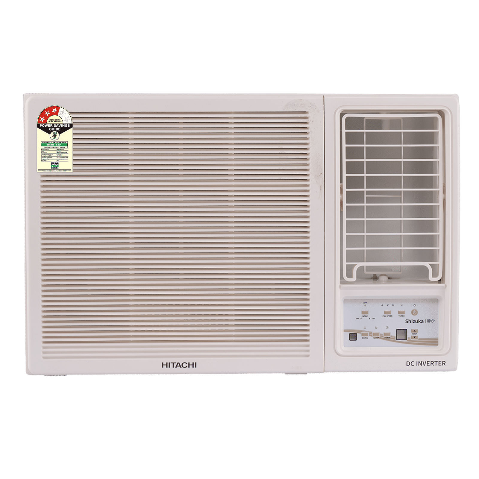HITACHI Shizuka 1.5 Ton 3 Star Inverter Window AC (Copper Condenser, RAW318HIEO) HITACHI Shizuka 1.5 Ton 3 Star Inverter Window AC (Copper Condenser, RAW318HIEO)_1