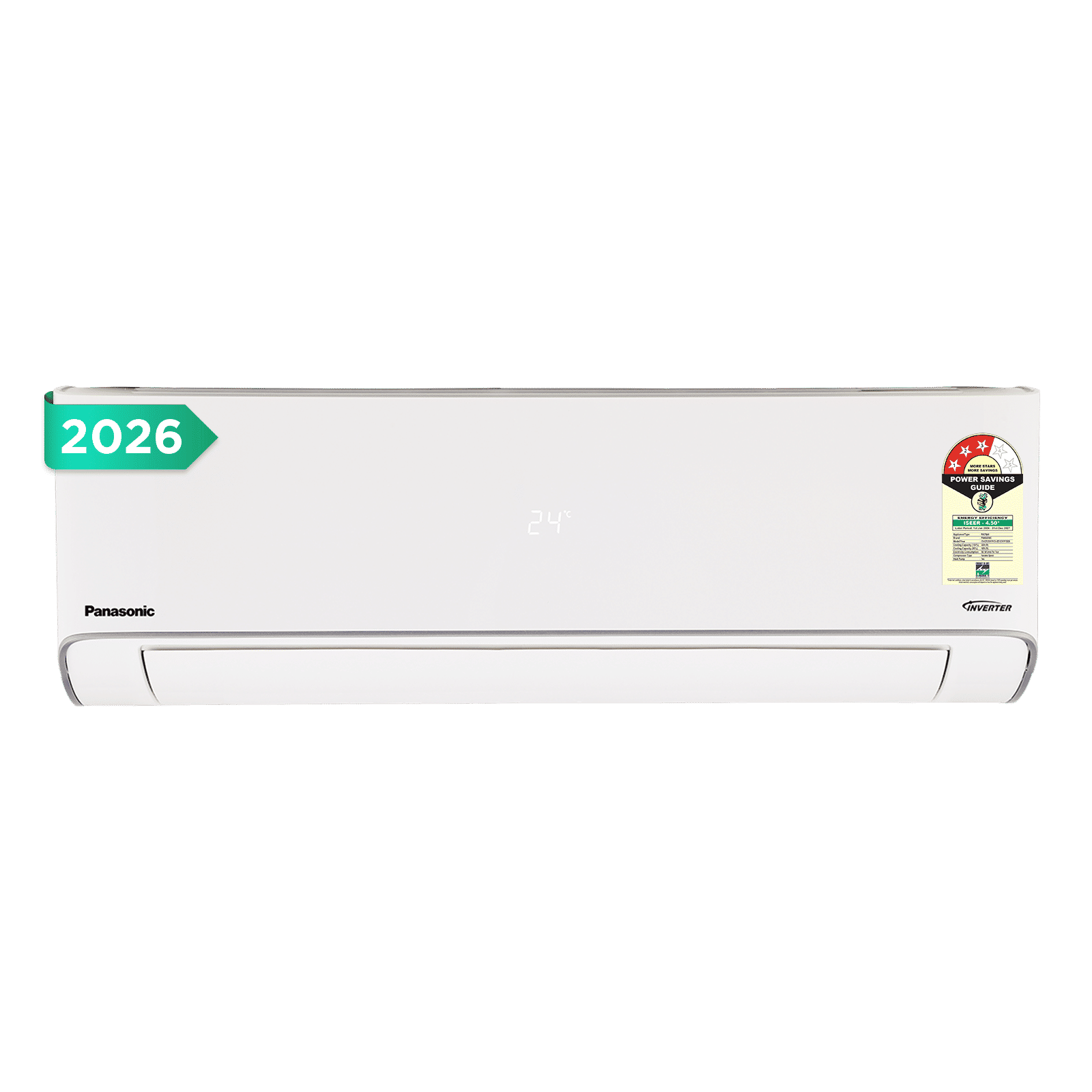 Panasonic EZ 8 in 1 Convertible 1 Ton 3 Star Hot & Cold Inverter Split AC with PM 0.1 Filter (2026 Model, Copper Condenser, CS/CU-EZ12CKYF) Panasonic EZ 8 in 1 Convertible 1 Ton 3 Star Hot & Cold Inverter Split AC with PM 0.1 Filter (2026 Model, Copper Condenser, CS/CU-EZ12CKYF)_1