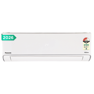 Panasonic EZ 8 in 1 Convertible 1.5 Ton 3 Star Hot & Cold Inverter Split AC with PM 0.1 Filter (2026 Model, Copper Condenser, CS/CU-EZ18CKYF)