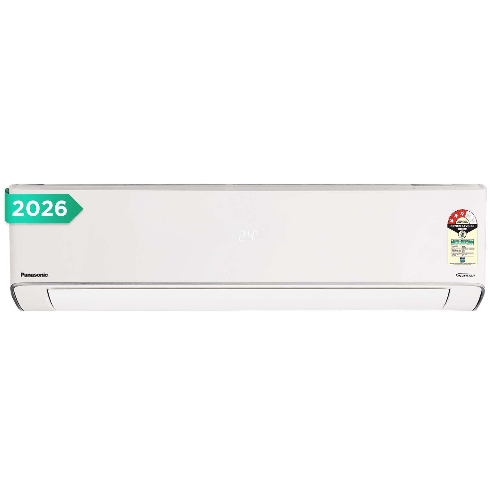 Panasonic EZ 8 in 1 Convertible 1.5 Ton 3 Star Hot & Cold Inverter Split Smart AC with Google & Alexa Voice Assistant (2026 Model, Copper Condenser, CS/CU-EZ18CKYXFM)_1