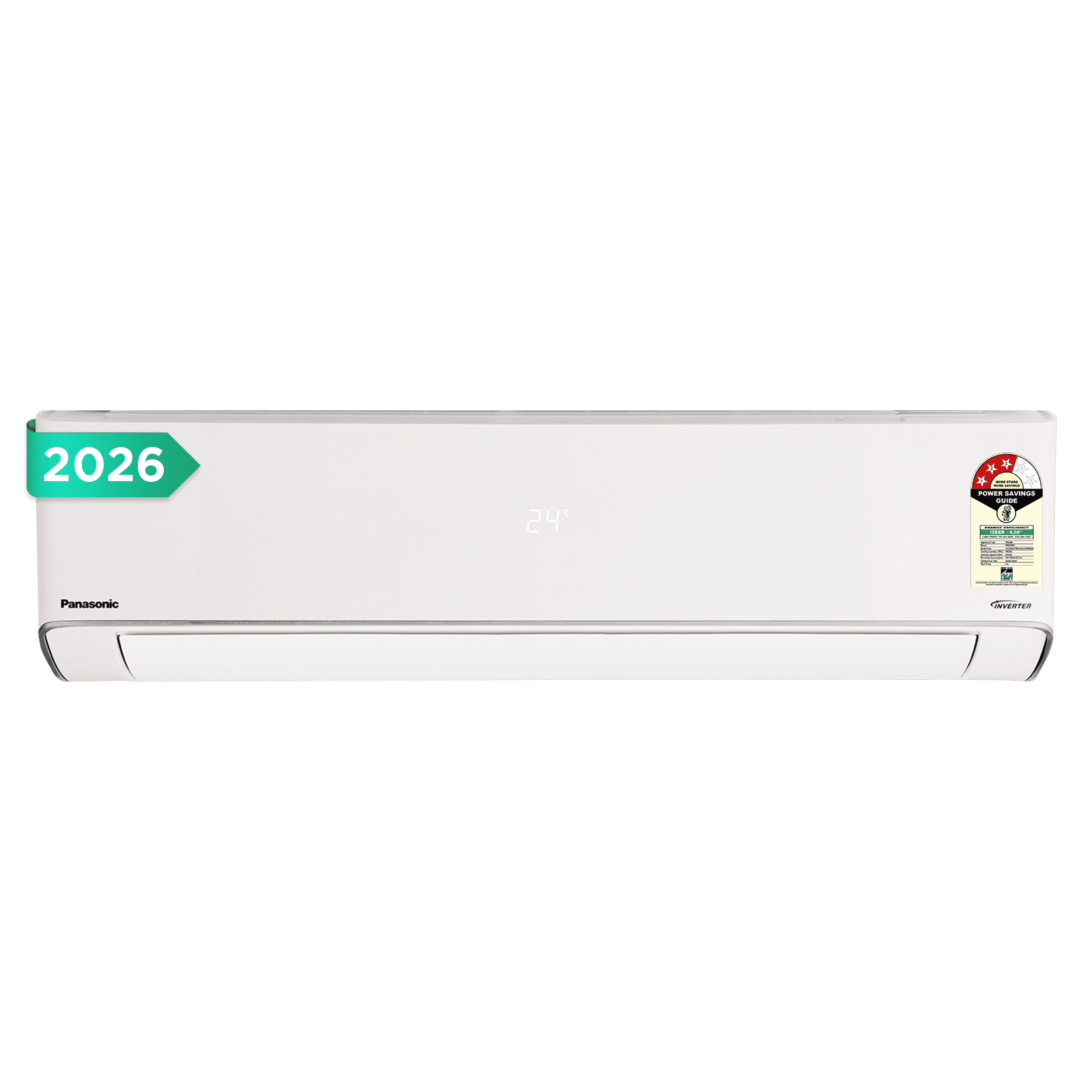 Panasonic EZ 8 in 1 Convertible 2 Ton 3 Star Hot & Cold Inverter Split Smart AC with Google & Alexa Voice Assistant (2026 Model, Copper Condenser, CS/CU-EZ24CKYFM) Panasonic EZ 8 in 1 Convertible 2 Ton 3 Star Hot & Cold Inverter Split Smart AC with Google & Alexa Voice Assistant (2026 Model, Copper Condenser, CS/CU-EZ24CKYFM)_1