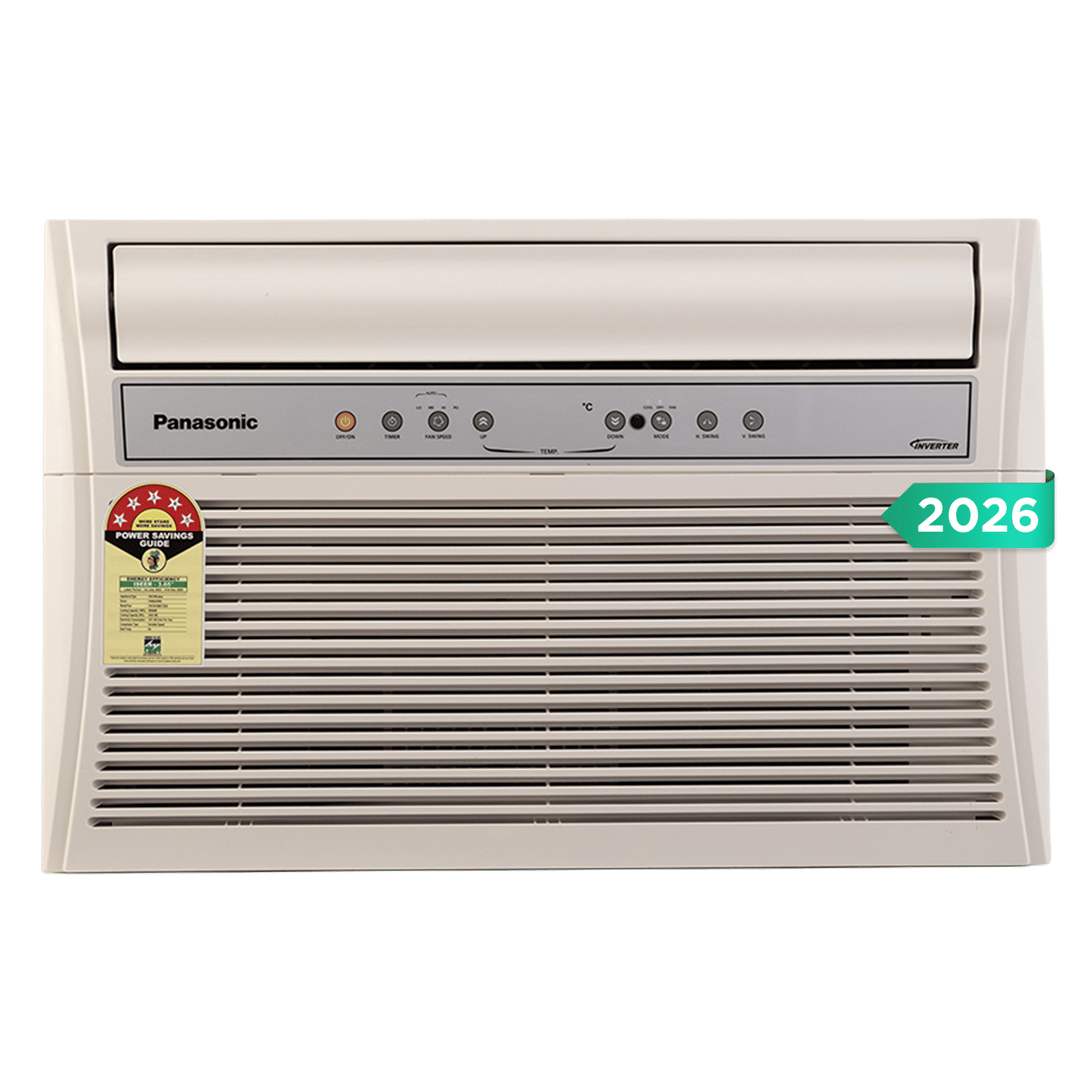 Panasonic XU 8 in 1 Convertible 1.5 Ton 5 Star Inverter Window AC with PM 0.1 Filter (2026 Model, Copper Condenser, CW-XU185CGT) Panasonic XU 8 in 1 Convertible 1.5 Ton 5 Star Inverter Window AC with PM 0.1 Filter (2026 Model, Copper Condenser, CW-XU185CGT)_1