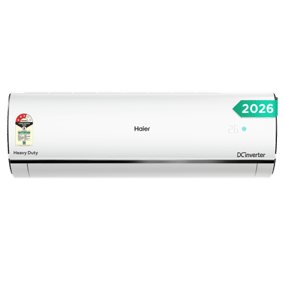Haier Kinouchi Ultra AI Plus Convertible 1.2 Ton 3 Star Inverter Split AC with 4 Way Swing (Copper Condenser, HSA15KU-CAI3NB-I)