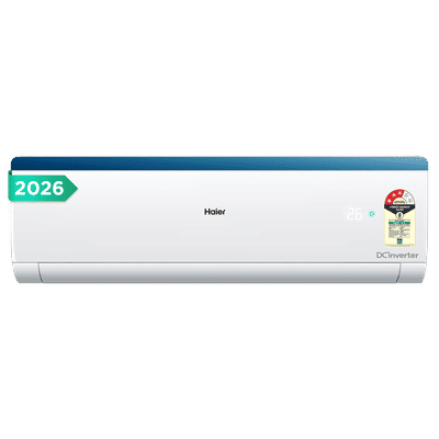 Haier Revive Ultra AI Plus Convertible 1.5 Ton 3 Star Inverter Split AC with 4 Way Swing (Copper Condenser, HSA52RU-BAI3NB-I)