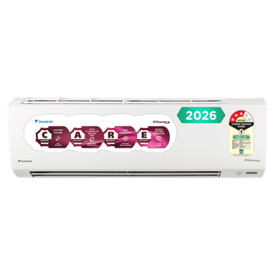DAIKIN 1 Ton 3 Star Inverter Split AC (Copper Condenser, PM2.5 Filter, ATKL35XV16WAA)