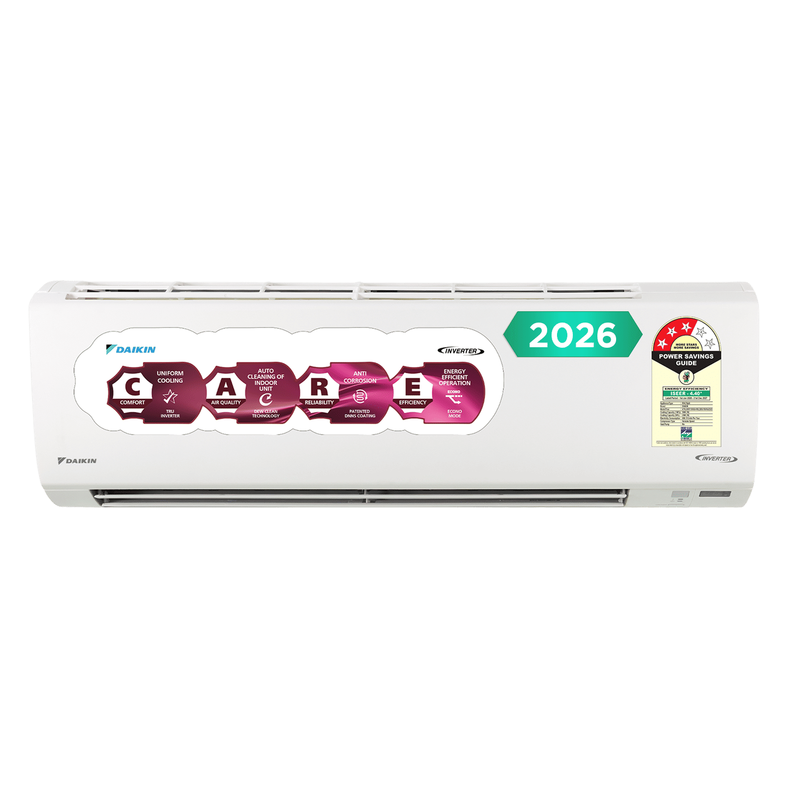 DAIKIN 1.5 Ton 3 Star Inverter Split AC (Copper Condenser, PM2.5 Filter, ATKL50XV16VKA) DAIKIN 1.5 Ton 3 Star Inverter Split AC (Copper Condenser, PM2.5 Filter, ATKL50XV16VKA)_1