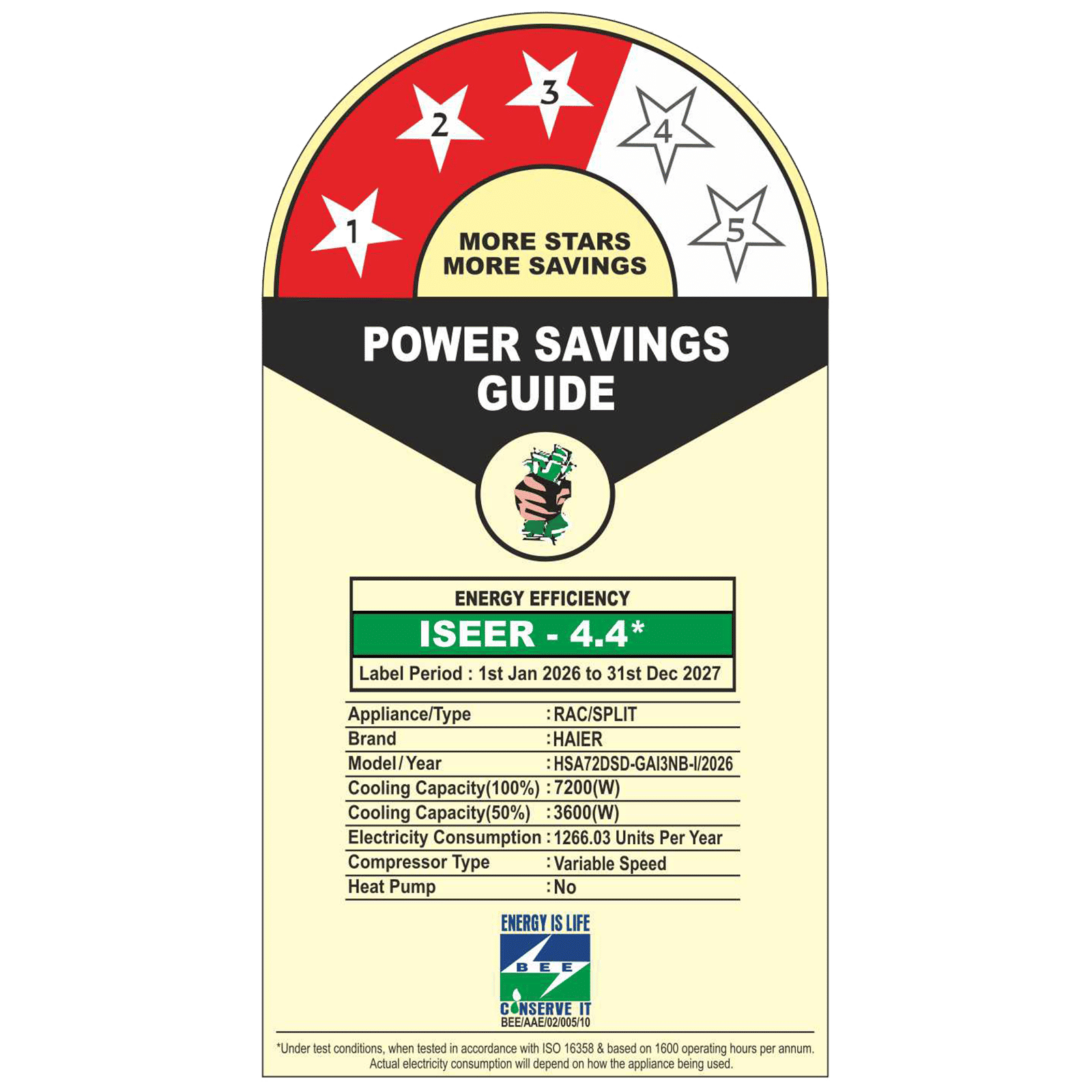 Haier Desert Rose Convertible 2.2 Ton 3 Star Inverter Split AC with 4 Way Swing (Copper Condenser, HSA72DSD-GAI3NB-I) Haier Desert Rose Convertible 2.2 Ton 3 Star Inverter Split AC with 4 Way Swing (Copper Condenser, HSA72DSD-GAI3NB-I)_2