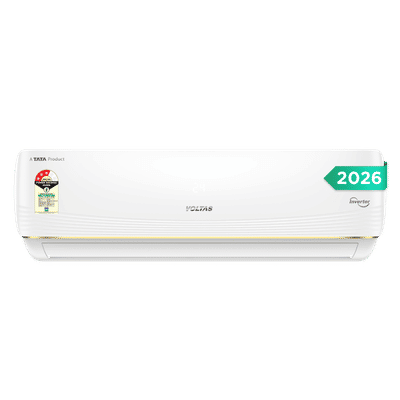 VOLTAS 183INV VERTIS AI ZEST GOLD Convertible
                      1.5 Ton 3 Star Inverter Split AC with Hidden
                      Display (2026 Model, Copper Condenser, 4504075)