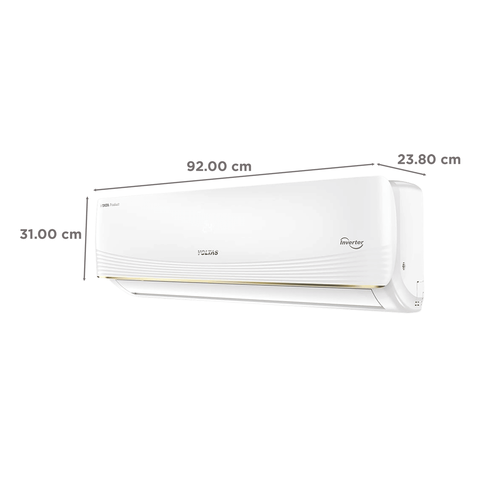 VOLTAS 183INV VERTIS AI ZEST GOLD Convertible 1.5 Ton 3 Star Inverter Split AC with Hidden Display (2026 Model, Copper Condenser, 4504075) VOLTAS 183INV VERTIS AI ZEST GOLD Convertible 1.5 Ton 3 Star Inverter Split AC with Hidden Display (2026 Model, Copper Condenser, 4504075)_3