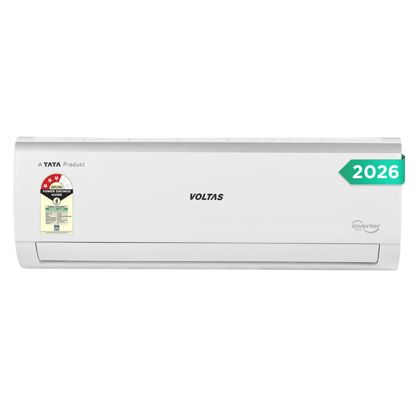 VOLTAS 123INV VERTIS CREST MARVEL Convertible 1 Ton 3 Star Inverter Split AC with Hidden Display (2026 Model, Copper Condenser, 4504151) VOLTAS 123INV VERTIS CREST MARVEL Convertible 1 Ton 3 Star Inverter Split AC with Hidden Display (2026 Model, Copper Condenser, 4504151)_1