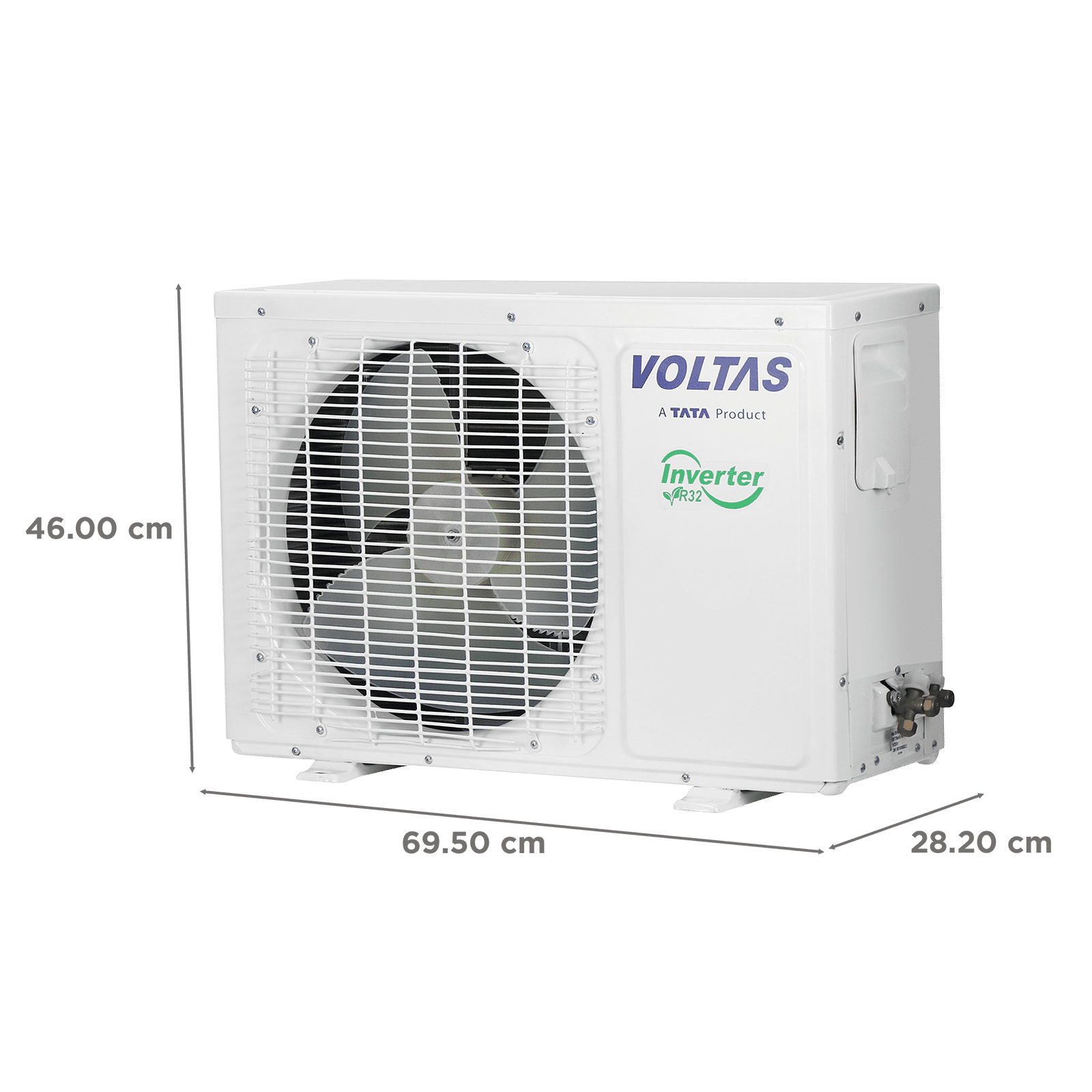 VOLTAS 123INV VERTIS CREST MARVEL Convertible 1 Ton 3 Star Inverter Split AC with Hidden Display (2026 Model, Copper Condenser, 4504151) VOLTAS 123INV VERTIS CREST MARVEL Convertible 1 Ton 3 Star Inverter Split AC with Hidden Display (2026 Model, Copper Condenser, 4504151)_4