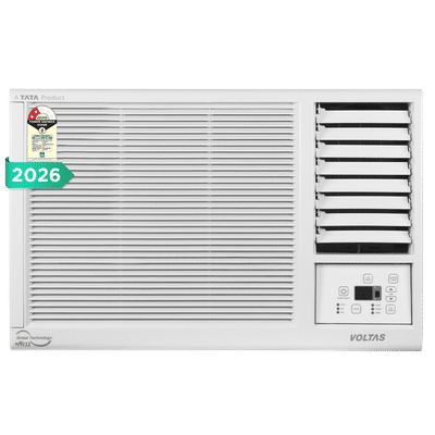 VOLTAS 122FS PLATINA 1 Ton 2 Star Window AC
                      (2026 Model, Copper Condenser, Anti Dust Filter,
                      4011571)