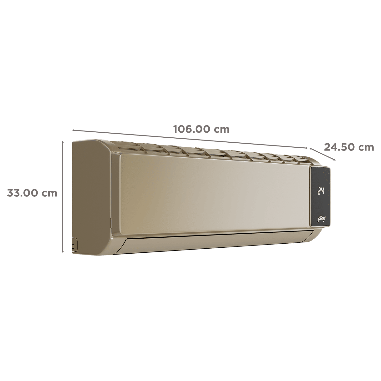 Godrej Magnus Series IOT Convertible 1.6 Ton 3 Star Inverter Split AC with I-Sense Technology (2026 Model. Blue Fin Condenser, HIC 19M3TG)_3