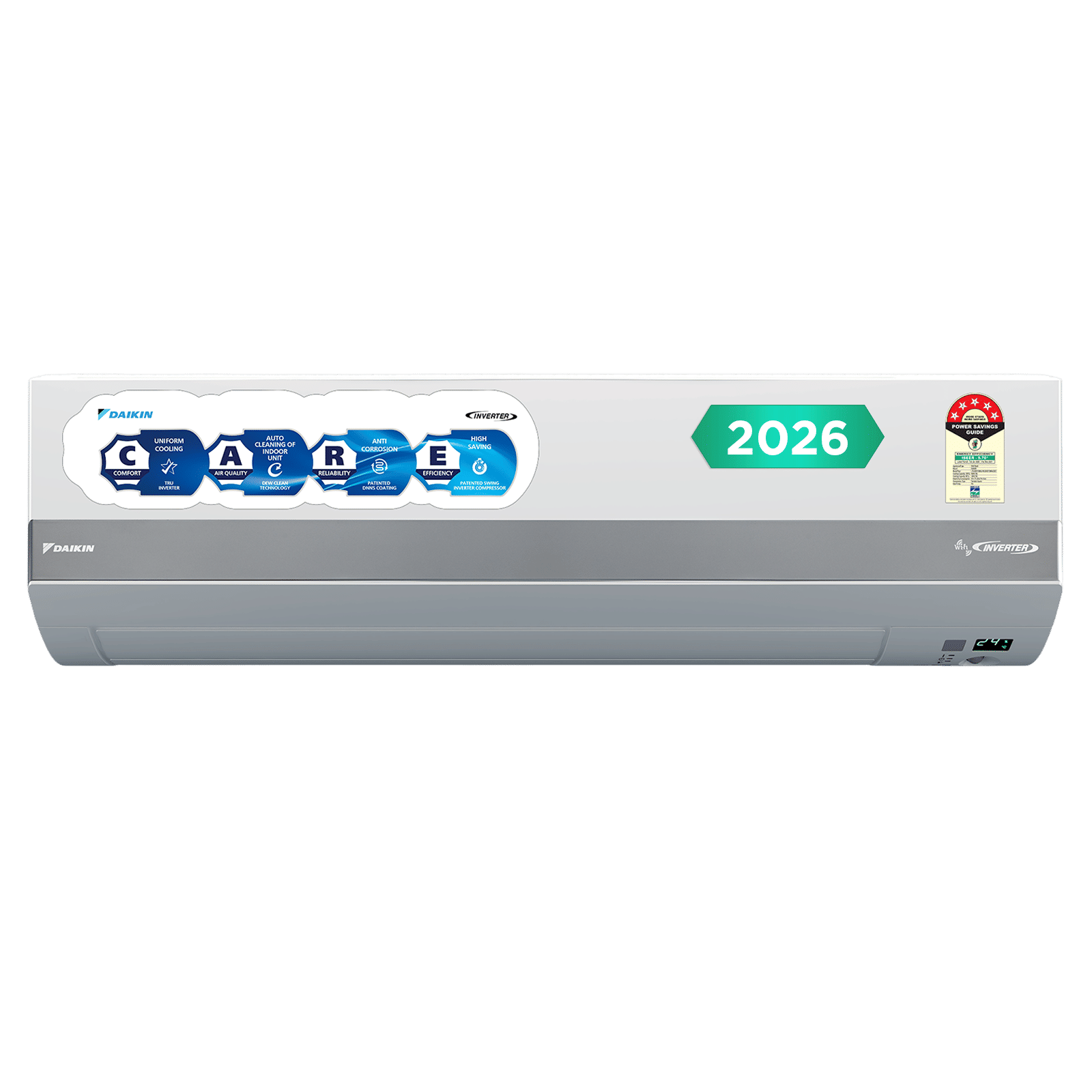 DAIKIN 1.5 Ton 5 Star Inverter Split Smart AC with Voice & App Control (Copper Condenser, PM 1.0 Filter, JTKJ60XV16MAA) DAIKIN 1.5 Ton 5 Star Inverter Split Smart AC with Voice & App Control (Copper Condenser, PM 1.0 Filter, JTKJ60XV16MAA)_1