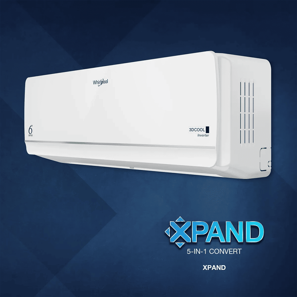 Whirlpool 3D Cool 5 in 1 Convertible 1 Ton 3 Star Inverter Split AC with 6th Sense Technology (2026 Model, Copper Condenser, 41499) Whirlpool 3D Cool 5 in 1 Convertible 1 Ton 3 Star Inverter Split AC with 6th Sense Technology (2026 Model, Copper Condenser, 41499)_11