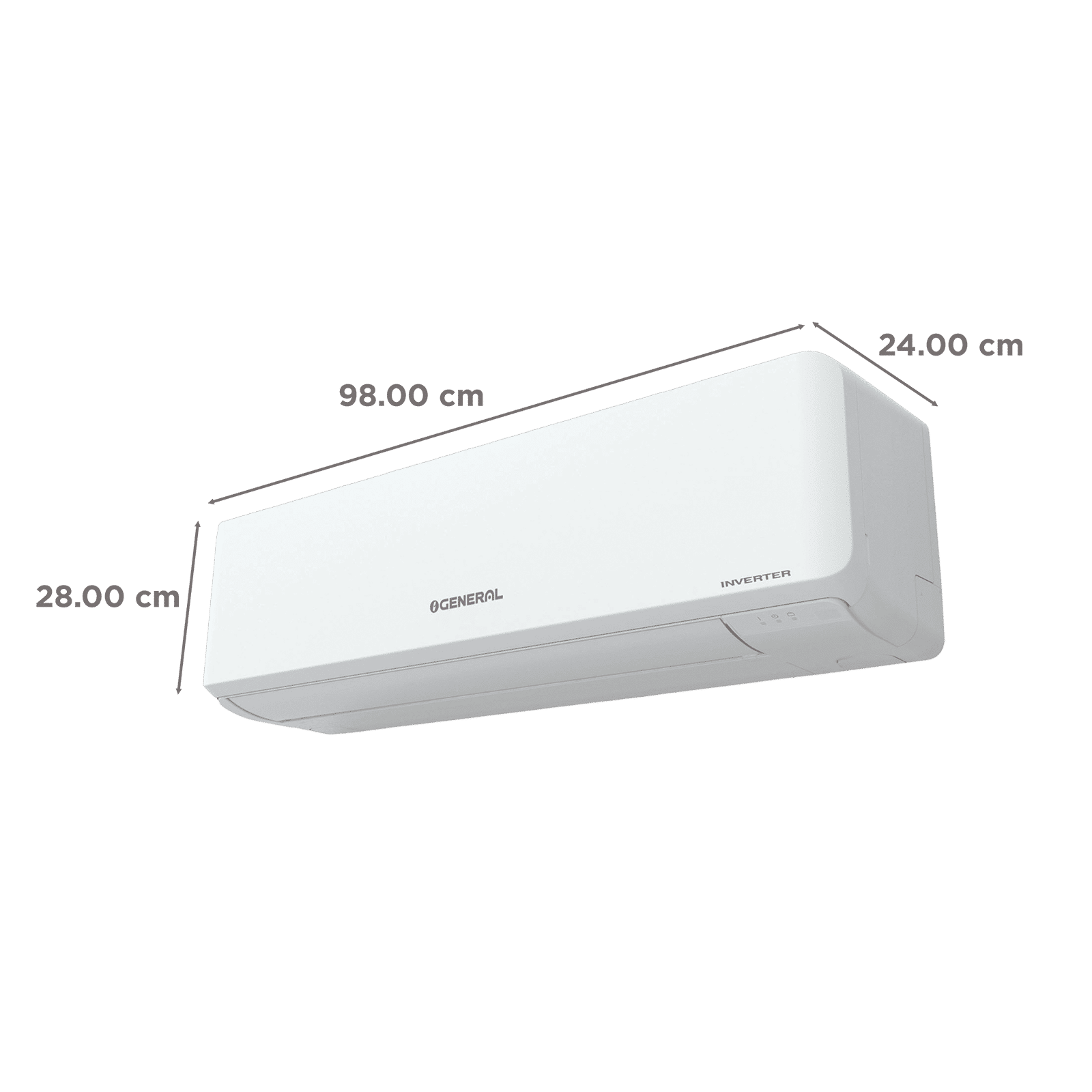 O GENERAL Advance Hyper Tropical 2 Ton 3 Star Inverter Split AC (2026 Model, Copper Condenser, ASGG24CPWA-B)_3