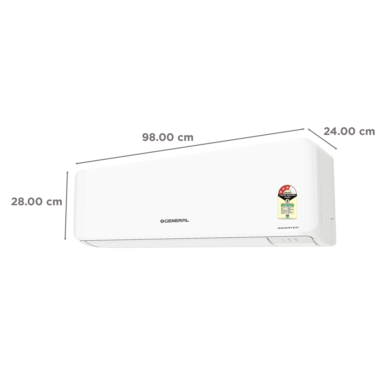 O GENERAL Advance Hyper Tropical 1.5 Ton 3 Star Inverter Split AC (2026 Model, Copper Condenser, ASGG18CPWA-B) O GENERAL Advance Hyper Tropical 1.5 Ton 3 Star Inverter Split AC (2026 Model, Copper Condenser, ASGG18CPWA-B)_3