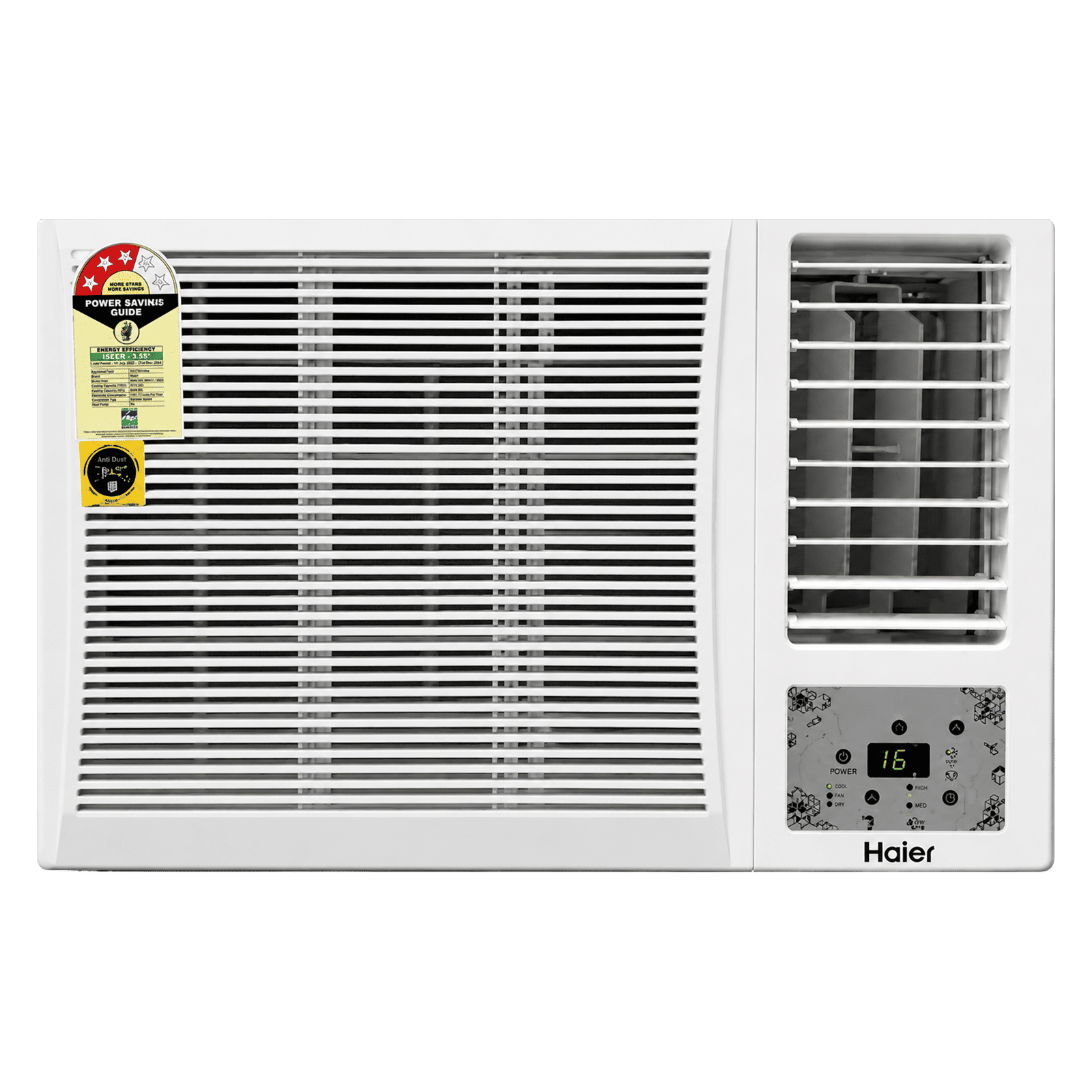 Haier 1.5 Ton 3 Star Inverter Window AC (2026 Model, Copper Condenser, Micro Anti Bacterial Filter, HWA18-W3NB-PI)_1